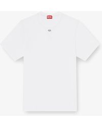DIESEL - T-Madjust-Tr Cotton T-Shirt - Lyst