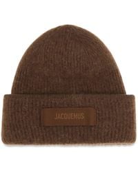 Jacquemus - Gros Grain Ribbed Beanie - Lyst