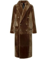 Blancha - Long Lear Fur Coat - Lyst