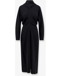 TOTEME - Viscose Dress With Scarf - Lyst