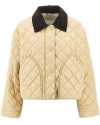 Weekend by Maxmara - Quilted Anti-Drop Fabric Reversible Jacket - Lyst