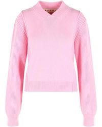 Marni - Virgin Wool And Cashmere Sweater - Lyst