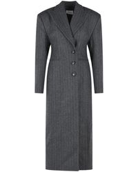 ANDAMANE - 'Ottavia' Melange Wool Blend Coat - Lyst