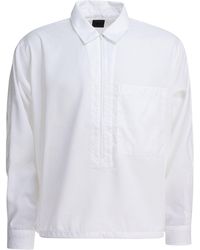 DAIWA PIER 39 - Half Zipper Shirt Shirts White - Lyst