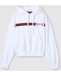 Gucci - Hoodie With Horsebit - Lyst