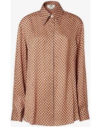 Fendi - Dots" Silk Shirt - Lyst