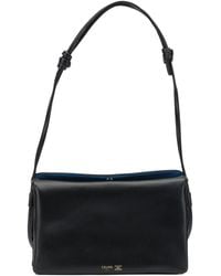 Celine - "Trio Flap" Small Shoulder Bag - Lyst