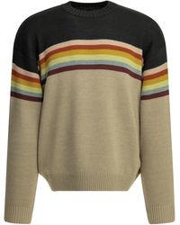 Kapital - 2 Tones Peckish Crewneck Sweater - Lyst