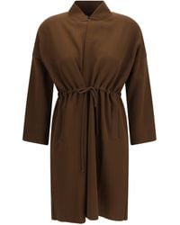Ella - Cardigan Deconstructed Drawstring - Lyst