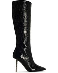 Gcds - Patent Leather Boots - Lyst