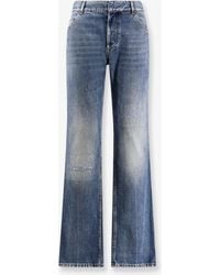 Dior - Dior Regular Fit Stone-Washed Denim Jeans - Lyst