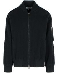 Seven Gauge - Wool Bomber Jacket - Lyst