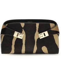 Ferragamo - Mini Hug Shoulder Bag - Lyst