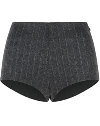 ANDAMANE - 'Tami' Melange Wool Blend Culottes - Lyst