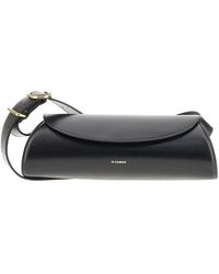 Jil Sander - Leather Small 'Cannolo' Bag - Lyst