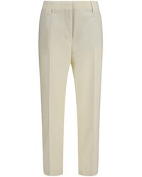 Versace - Stretch Wool Pants - Lyst