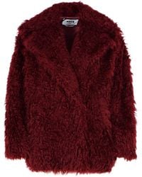 MSGM - Acrylic Blend Coat - Lyst