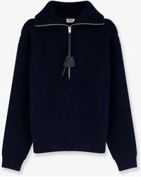 Celine - Ribbed Wool And Cashmere Sweater - Lyst