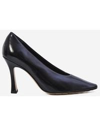 Bottega Veneta - Sofia Leather Pumps - Lyst