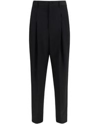 Dolce & Gabbana - Dolce & Gabbana Wool Gabardine Pants - Lyst