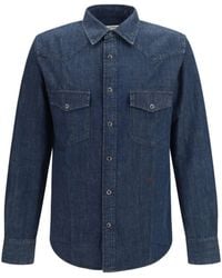 Jacob Cohen - R2 Western Cotton-Denim Shirt - Lyst