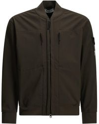 Stone Island - "Soft Shell" Bomber Jacket - Lyst