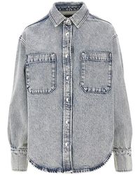 Anine Bing - 'Samy' Denim Shirt - Lyst