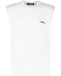 Barrow - Cotton Tank Top - Lyst