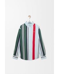 Loewe - Striped Cotton Shirt - Lyst