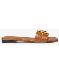 Fendi - Ffold" Slides Sandals - Lyst