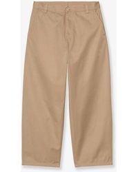 Carhartt - Brady Pant Cotton Trousers - Lyst