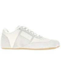 MM6 by Maison Margiela - Leather 'Anatomic' Sneakers - Lyst