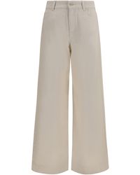 Weekend by Maxmara - Canneti Cotton Bull Pants - Lyst