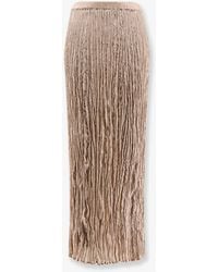 Alysi - Skirt Wrinkled Viscose - Lyst