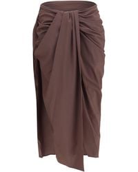 Jacquemus - Pareo Skirt - Lyst