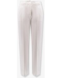 Max Mara - Pegno Viscose Blend Trousers - Lyst