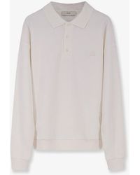 DUNST - Polo Shirt With Logo Patch - Lyst