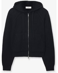 DUNST - Wool Blend Hooded Cardigan - Lyst