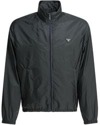 Prada - Re-Nylon Windbreaker Jacket - Lyst