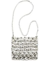 Self-Portrait - Pouch Crystal Mesh - Lyst
