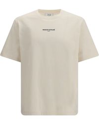 Maison Kitsuné - Cotton T-Shirt Noble - Lyst
