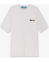 Barrow - Cotton T-Shirt With Frontal Logo - Lyst
