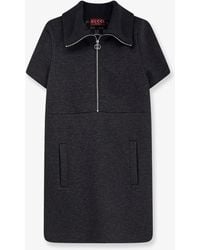 Gucci - Double Jersey Dress - Lyst