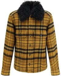 Fendi - Check Wool Blouson Jacket - Lyst