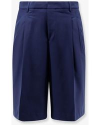 Ami Paris - Virgin Wool Shorts - Lyst