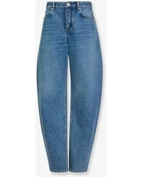 Alaïa - Denim Jeans - Lyst