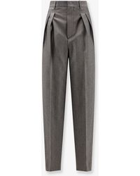 Bottega Veneta - Wool And Mohair Trousers - Lyst