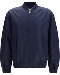 Valentino - Nylon Jacket With Ruffles - Lyst