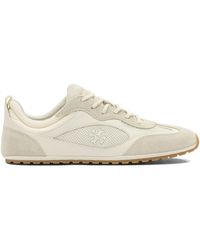 Tory Burch - Suede Leather Sneakers - Lyst