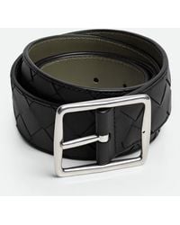 Bottega Veneta - "Reverso" Leather Belt - Lyst